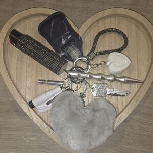 Bling Safety Keychain Set